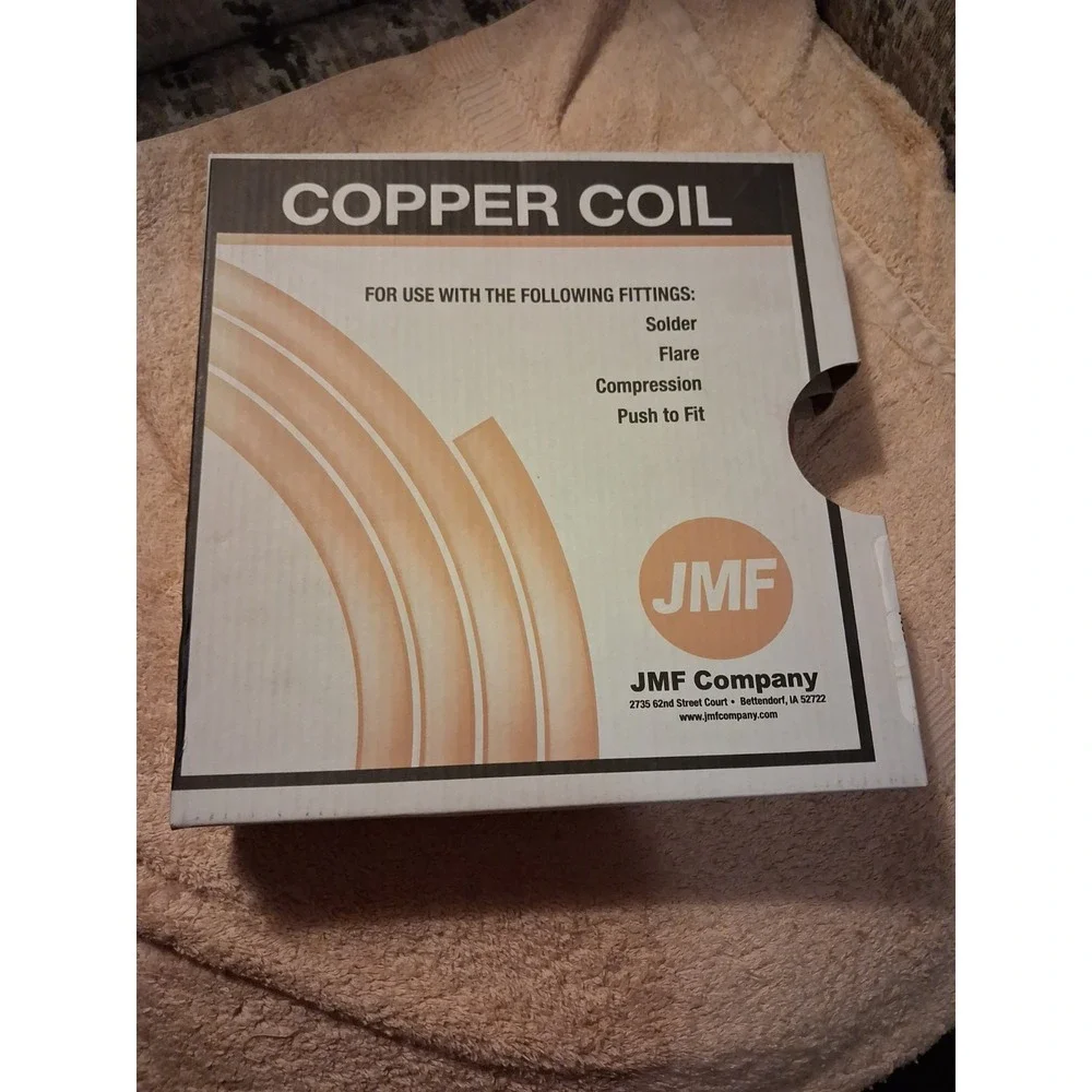 Lot Of 2 Boxxes Of Cooper Coil JMF COMPANY 1/4 OD Type UT X 10ft 23050 Total Of